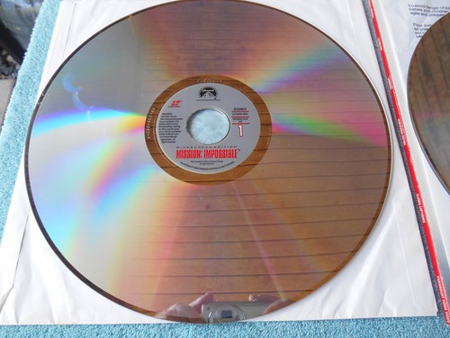 MISSION IMPOSSIBLE 1996 LASERDISC VIDEO 2 DISC WIDESCREEN EDITION - Picture 7 of 10