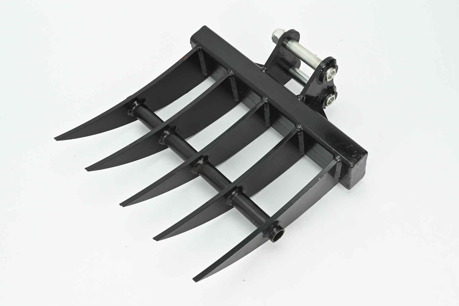 Mini Digger Rake 450mm 25mm Pins Fits 90mm Dipper Excavator Rake Soil ...