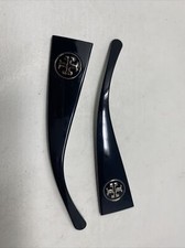 TORY BURCH TY 9010 501/t5 GLOSSY BLACK GOLD LOGO 130mm TEMPLE ARM PARTS M59