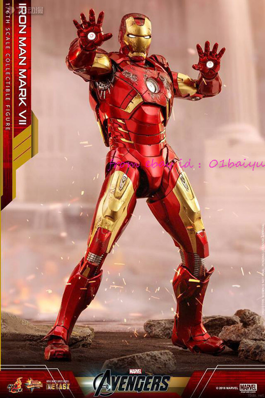 Hot Toys Mms500d27 1/6 The Avengers Iron Man Mark Vii Hot Toys Mms500d27 1/6 The Avengers Iron Man Mark Vii