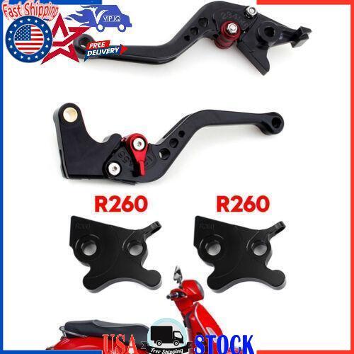 Black Motorcycle Short Clutch Brake Lever fit for VESPA GTS 300 Super