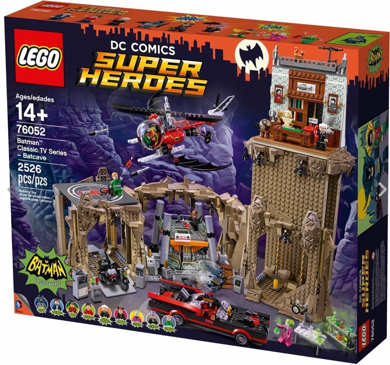 Lego Super Heroes 76052  Batman Classic TV Series Batcave  - NEW