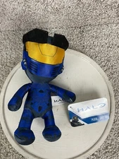 2019 Microsoft Studios 343 Industries Toy Factory 8" Halo Plush Soft Toy Blue