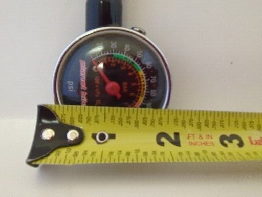 Planet Bike Dial Gauge Tire Gauge 100 x kPa
