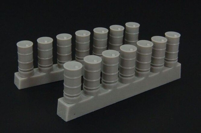 Brengun BRL144012 - 1:144 Fuel Barrels - Accessories - New