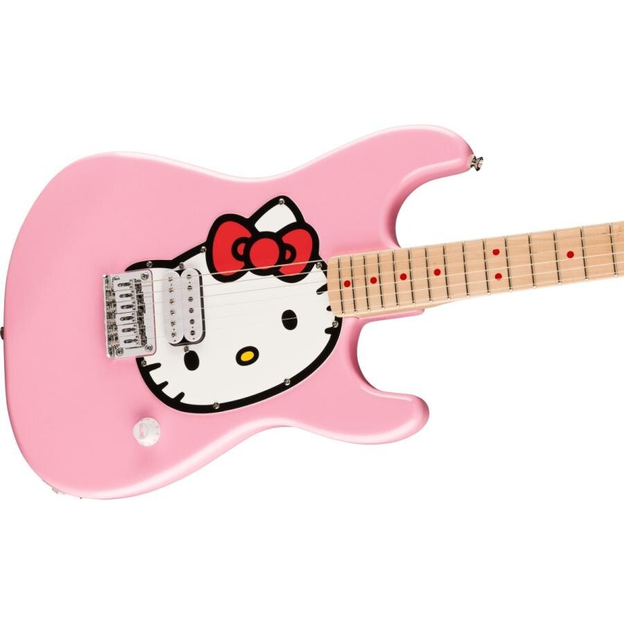 Squier Hello Kitty エレキギター ピンク Squier Limited Edition Hello Kitty Stratocaster Pink