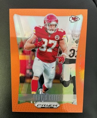 2024 Panini Prizm Deca - Travis Kelce #151 Orange Prizm /49