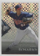 2014 Bowman Platinum Chrome Prospects X-Fractor Eddie Rosario #BPCP36 6u5