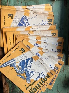 26 1949 Rayleigh Weir Speedway Programmes Essex Benfleet Southend Racing