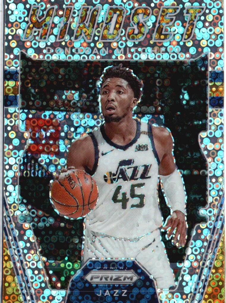 2021-22 Panini Prizm #11 Donovan Mitchell Mindset Fast Break