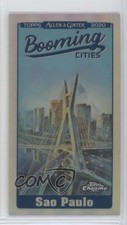2020 Topps Allen & Ginter Chrome Mini Booming Cities Sao Paulo Brazil #BCC-9 0qn