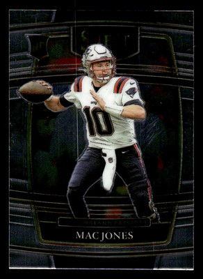 2021 Panini Select #51 Mac Jones Rookie New England Patriots