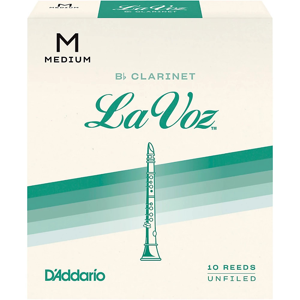 La Voz Bb Clarinet Reeds Medium Box of 10 4490₽