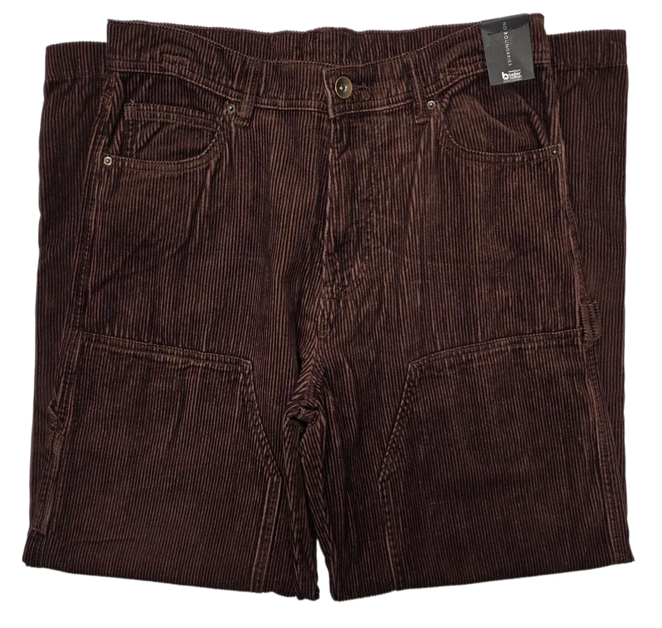 No Boundries #11883 NEW Men's 100% Cotton Corduroy Carpenter Pants - Image 2 of 3