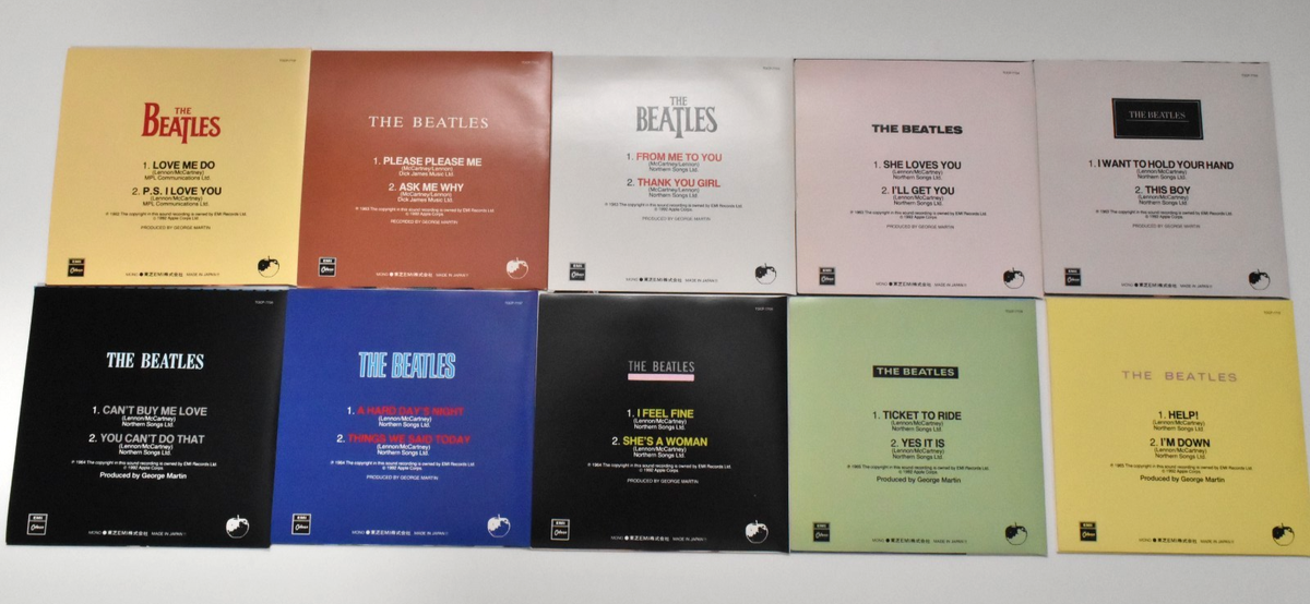 The Beatles CD Singles Collection 22枚 The Beatles CD Singles Collection Box CD 22Discs Japan edition