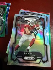 Zach Ertz 2023 Panini Prizm Holo SILVER PRIZM SP #6 ARIZONA CARDINALS