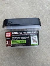 Grip-Rite 2-3/8”. x 0.113 Full Round Head Framing Nail Hot Galvanized Ring Shank