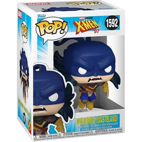 Funko POP! Marvel X-Men 97 Wolverine Wasteland Figure 1592 + Protector
