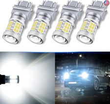 Combriller 3157 LED Bulb White 4 Pack, 3056 3156 3057 4157 led bulb white for