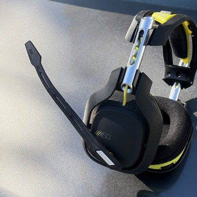 Astro A50 Wireless Gaming Headset Black/Yellow Adjustable Headband Mic
