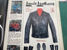 D LEWIS LEATHERS  SUPER MONZA JACKET BOOTS  AVIAKIT MOTORCYCLE CLOTHING ARTICLE