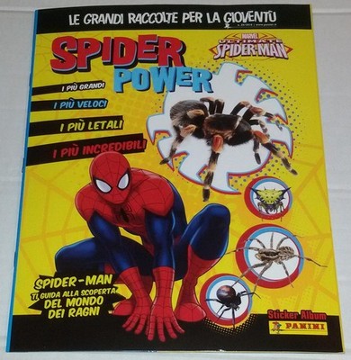 Spider Power Spider-Man Empty Album Panini Italian
