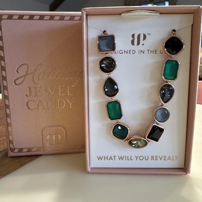 Bomb Party Jewel Candy 25   Glam Drops BR94036 Moss & Marble On Rose Gold