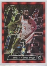 2019 Panini Donruss Complete Players Holo Red Laser 20/99 James Harden #8 0vf5