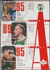 1996-97 Upper #137 Dana Barros / Dino Radja / Eric Williams / Dee Brown / EX