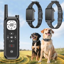 Wireless Dog Fence, Electric Fence for 2 Dogs 185 Days Standby Time Training...