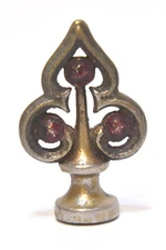 VINTAGE DECORATIVE LAMP FINIAL 1/4 THREAD