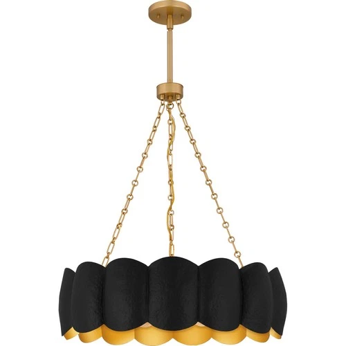 Matte Black  Pendant from the Santana Collection - Picture 1 of 5