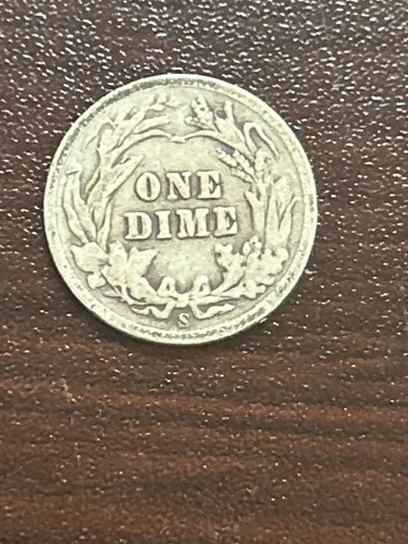 1909-S Barber Dime