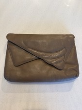 Women  s Vintage 1980  s Brown Four Season  s Clutch Bag