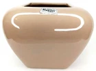 Vintage 1990s Haeger Pottery Square Tapered Planter Vase With Original Sicker