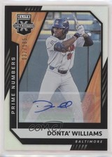 2021 Elite Extra Edition Prime Numbers A Signatures Donta' Williams Auto 3d5