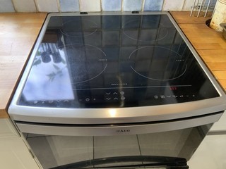 AEG Freestanding Induction Cooker with Double Oven Model No.49106IU MN SILVER