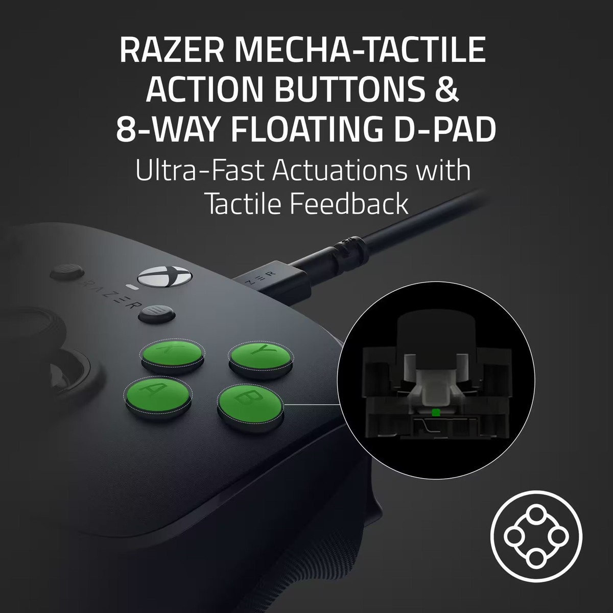Razer - Wolverine V3 Tournament Edition Wired Gaming