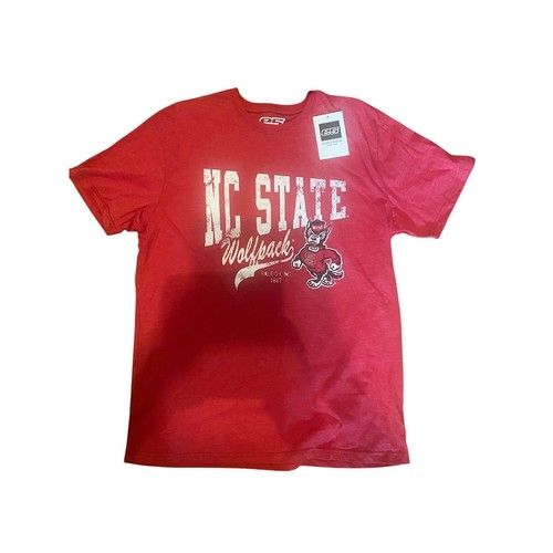 NC State Wolfpack Red Graphic T-Shirt College NCAA Fan Apparel Size XL
