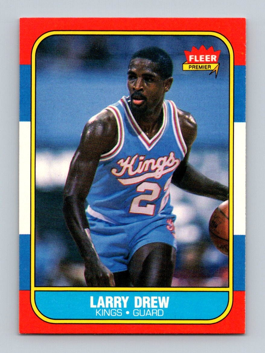 1986-87 Fleer #25 Larry Drew