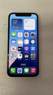 Apple iPhone 12 mini - 64 GB - Blue  AT&T Locked Tested Working