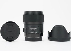 Sigma 35mm f/1.4 DG HSM Art Lens Canon EF-Mount Wide-Angle Prime / Full-Frame