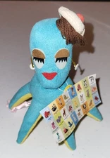 Dream Pets Mimi Octopus #18 R. Dakin & Co Retro  Blue Mini Plush Applause 987888