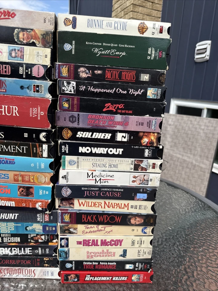 Kurt Russell, Charles Bronson, More Action Comedy Drama 53 VHS Tape Lot Tested - Image 4 of 4