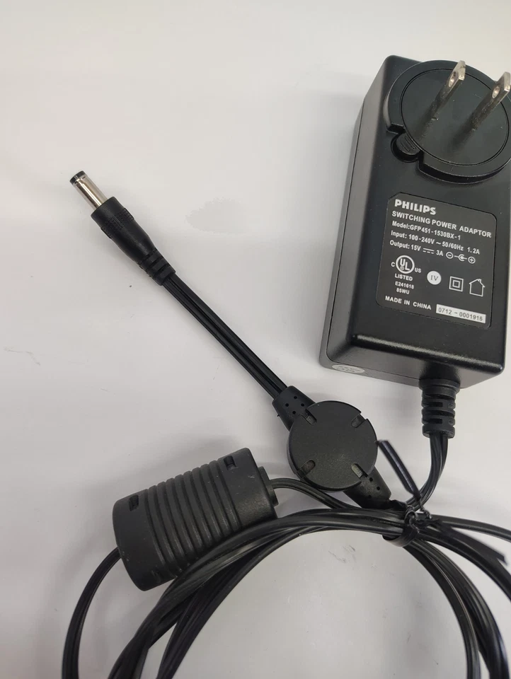 Philips Switching Power Adapter GFP451-1530BX-1 | Output: 15V 3A - Image 3 of 3