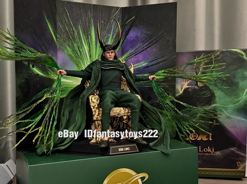 HOTTOYS HT 1/6 Scale DX40 GOD LOKI Collectible Male Action Figures