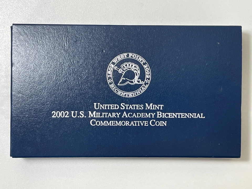 2002-W US Military Academy $1 Commemorative Coin Proof Silver Dollar, OGP & COA - Image 4 of 4