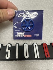 Rays X Leen Customs TE37 Mag Forged Blue 30th anniversary wheel pin limited jdm