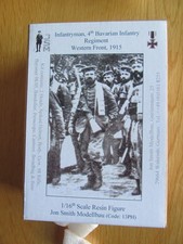 Jon Smith Modellbau 13PH Infantryman 4th Bavarian Inf. Regt. 1915 in 120mm scale