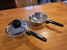 Lote de 2 sartenes artesanales de cocina vintage muy buenas 